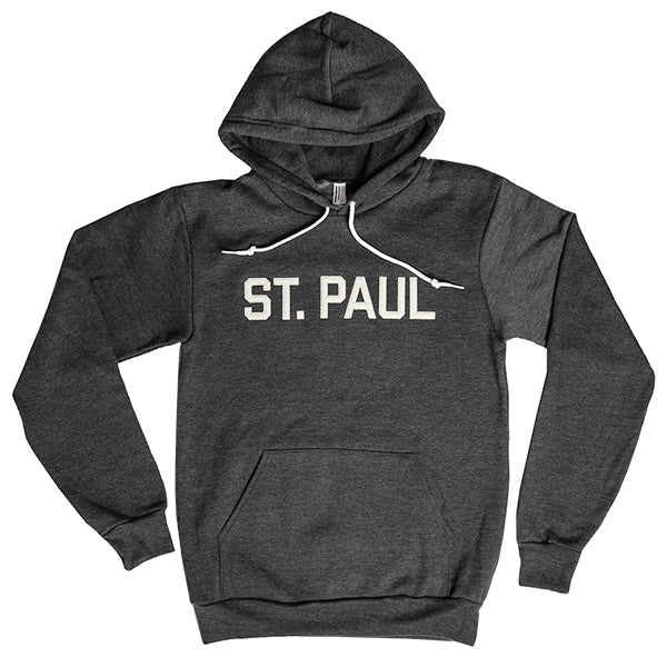 St. Paul Hooded Sweatshirt- Dark Heather Grey – Northmade Co.