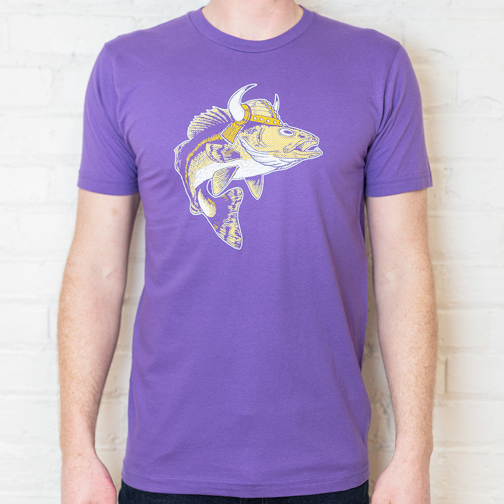 Nordic Walleye Purple and Gold Shirt – Northmade Co.