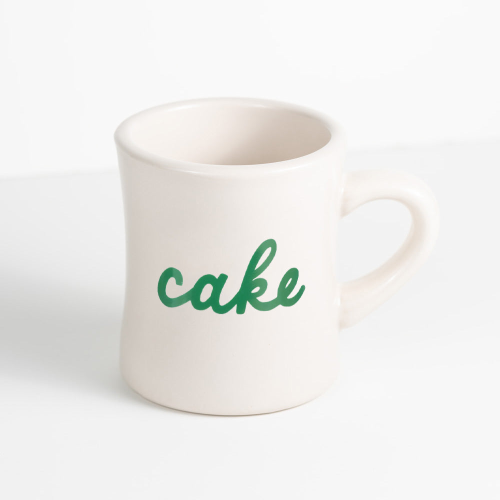 Cake Script Diner Mug - Northmade Co