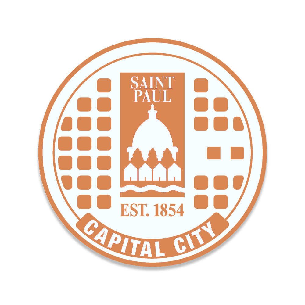 Saint Paul Capital City- Sticker - Northmade Co