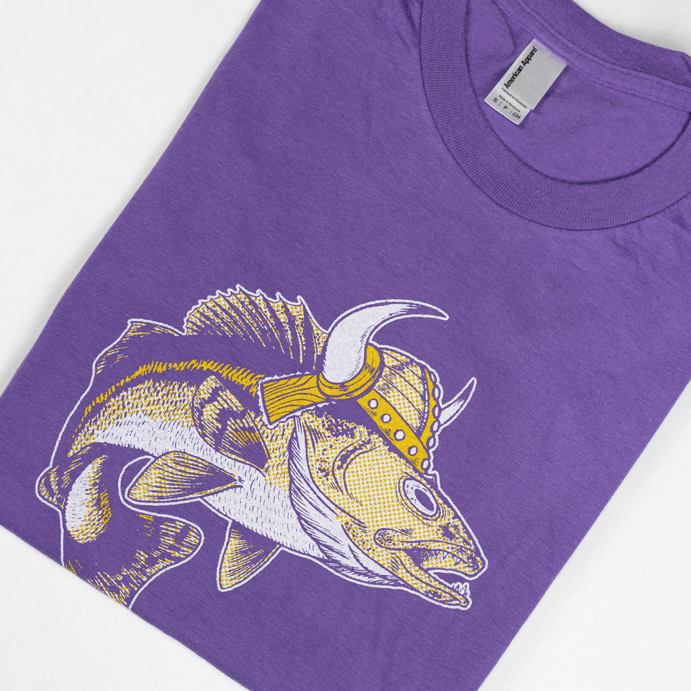 Nordic Walleye Purple and Gold Shirt – Northmade Co.