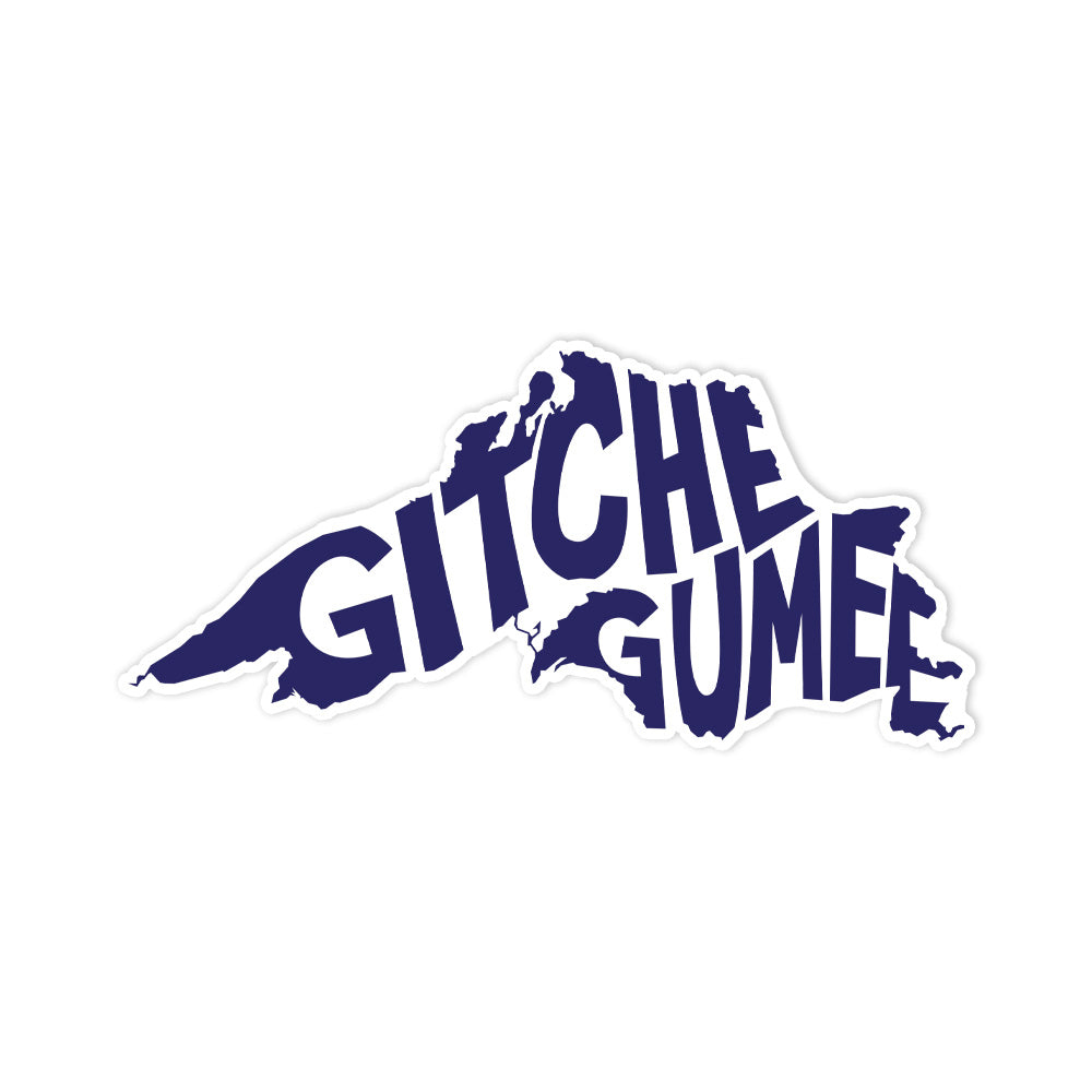 Gitche Gumee- Sticker - Northmade Co