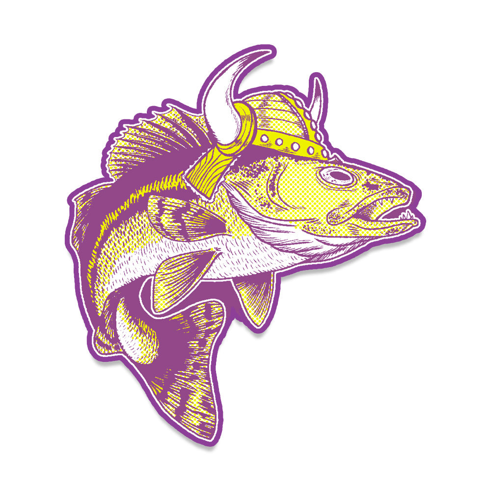 Nordic Walleye- Sticker - Northmade Co