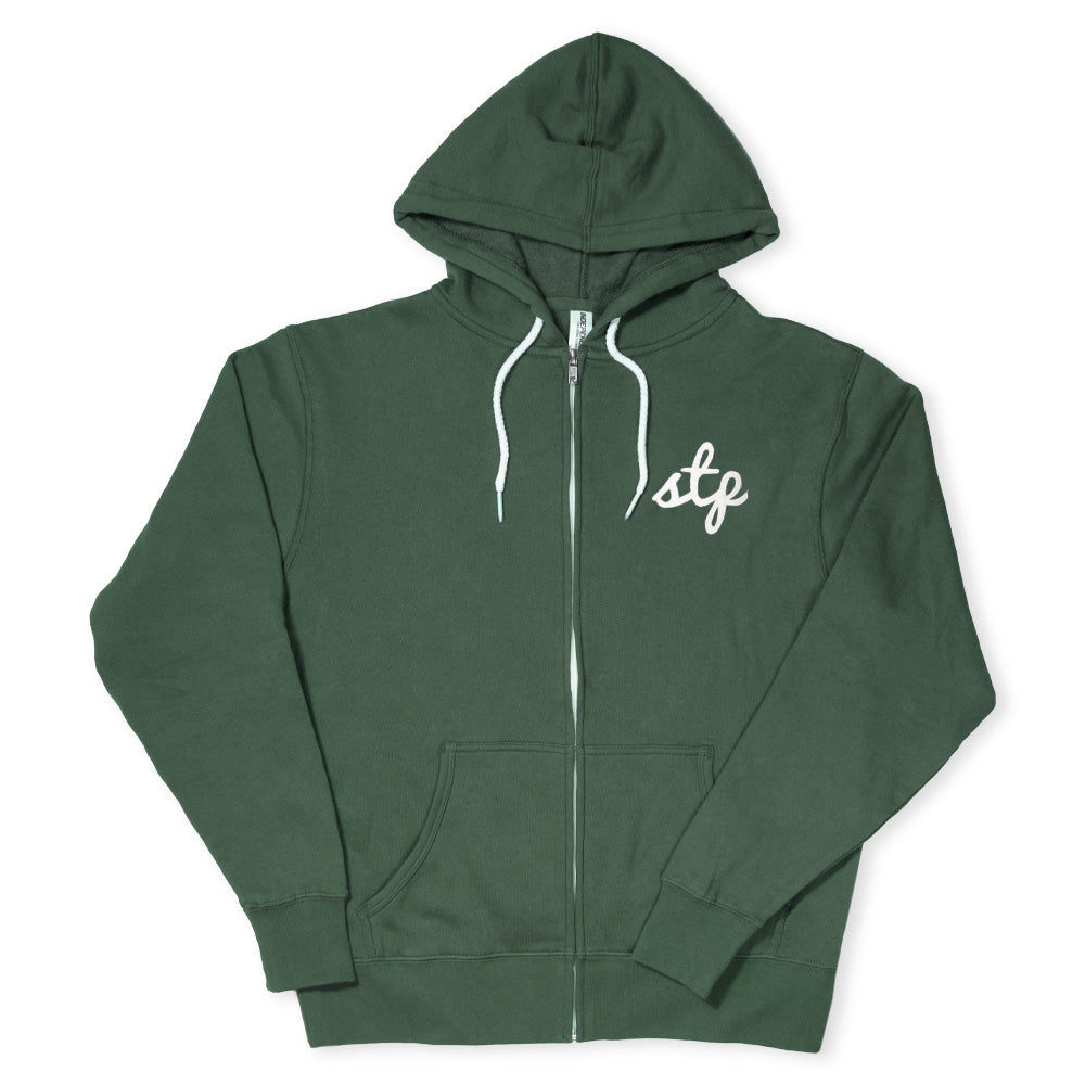 STP Script Zip-Up Hoodie | Northmade St. Paul Sweatshirt - Northmade Co