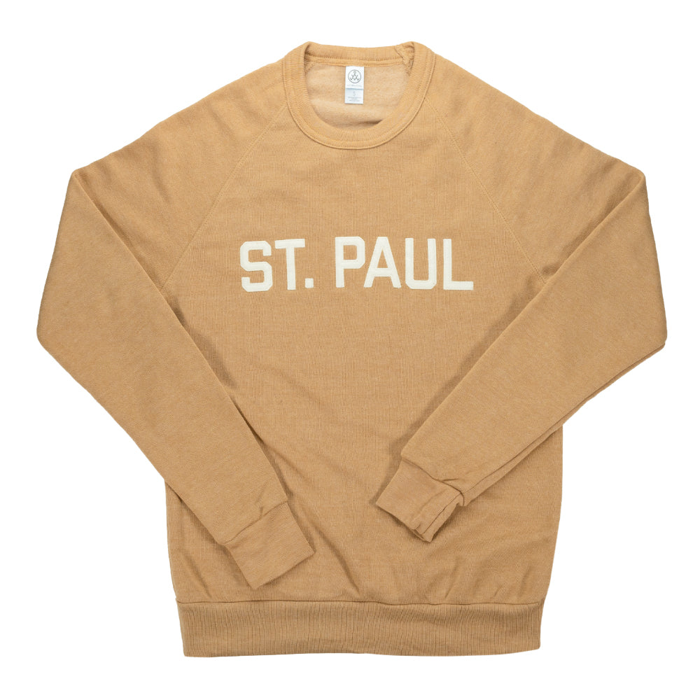 St. Paul Saints Tackle Twill Script STP Crewneck Sweatshirt