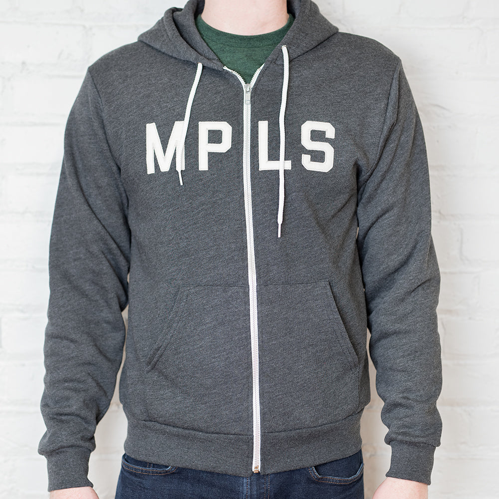 MPLS Hooded Sweatshirt | Minneapolis Zip-Up Hoodie – Northmade Co.